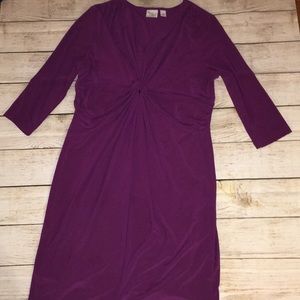 Women with Control Dress Plum size L